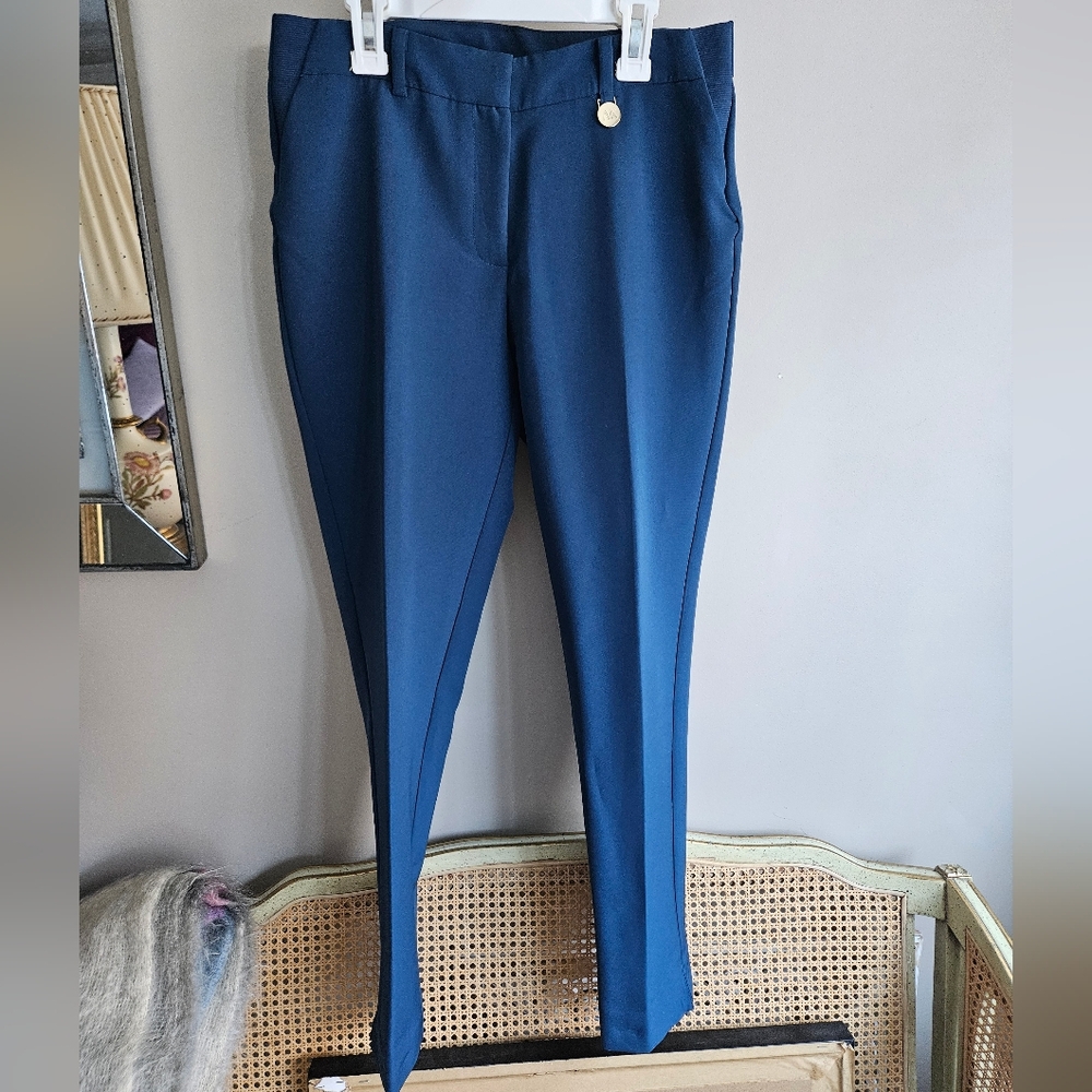 Ann Klein Blue Dress Pant Trousers - Size 4